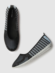 Ballet Flats Woven Design