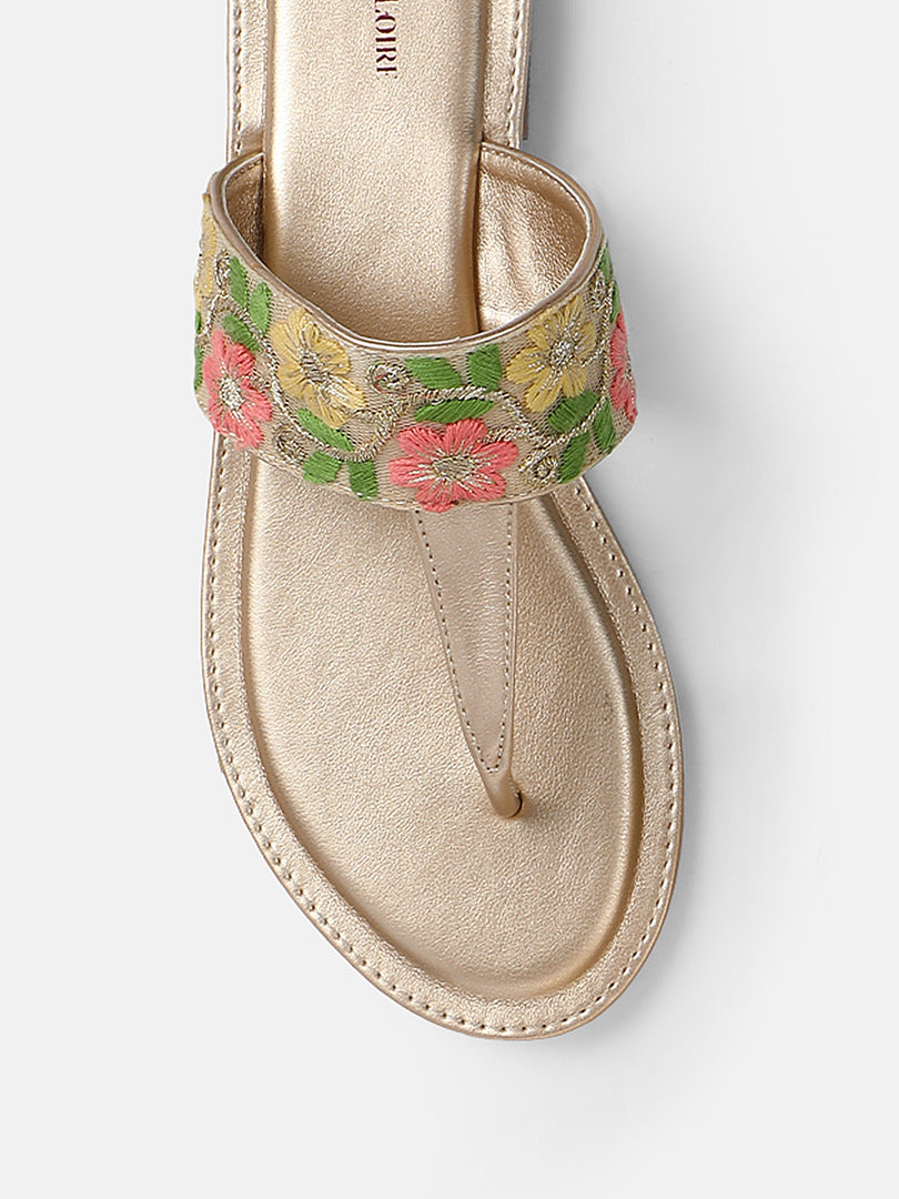 Ethnic Embroidered Flats