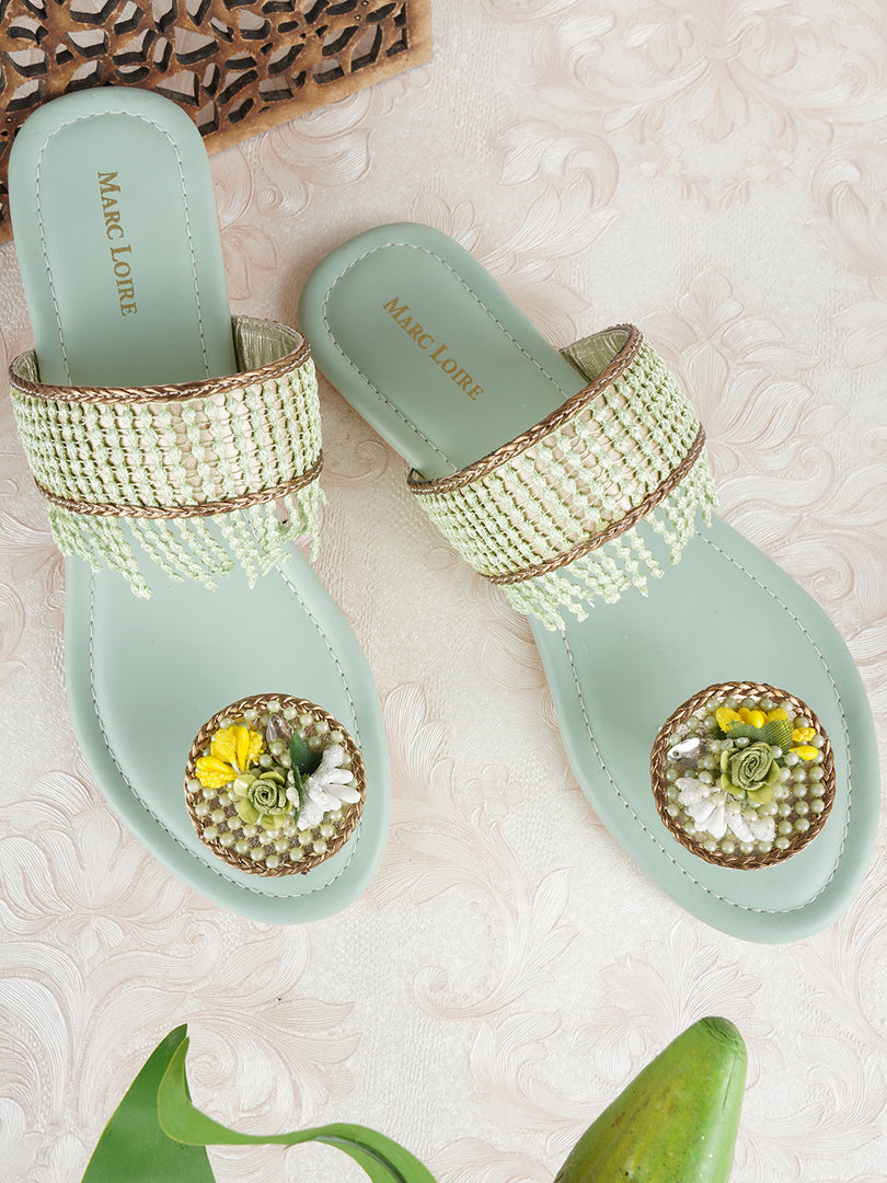 Embroidered Flats
