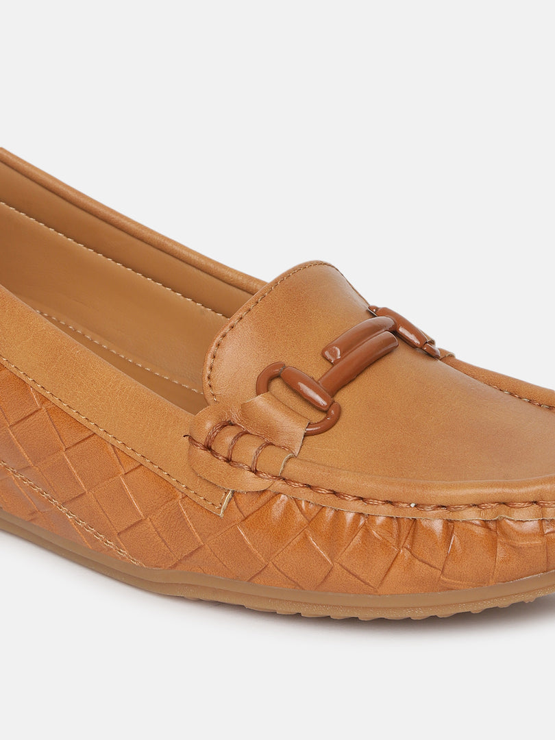 Textured Loafers