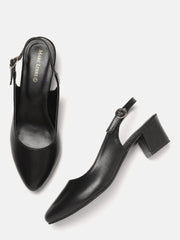 Marc Loire Women’s Block Heel Fashion Sandals with Adjustable Ankle Strap