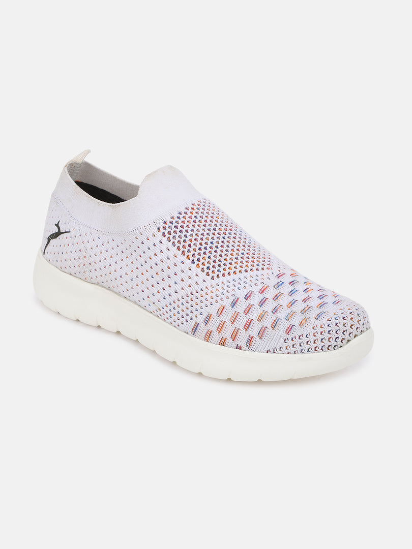 Woven Design Slip On Sneakers