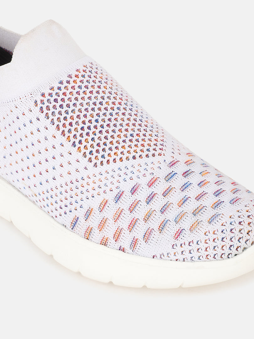 Woven Design Slip On Sneakers