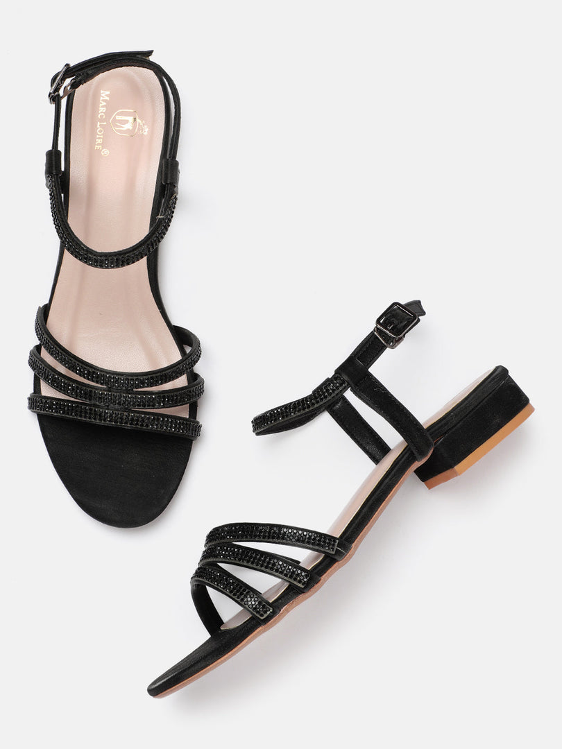 Marc Loire Embellished Flat Fashion Sandals for Women