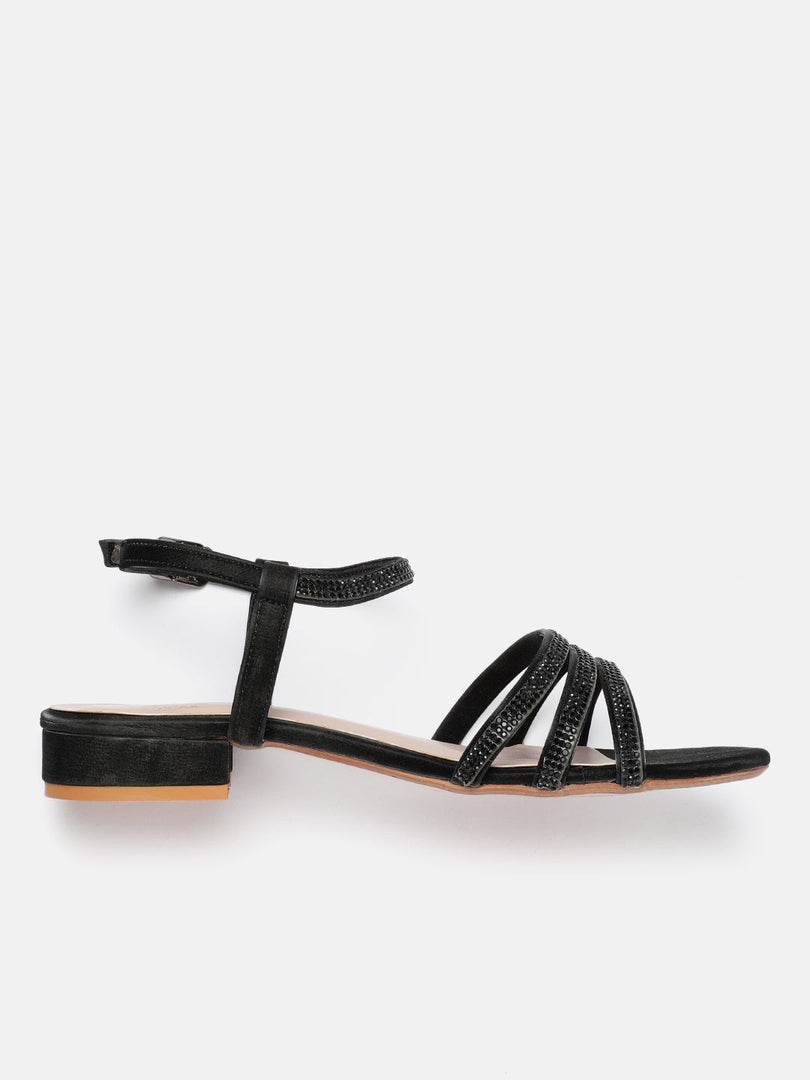 Marc Loire Embellished Flat Fashion Sandals for Women