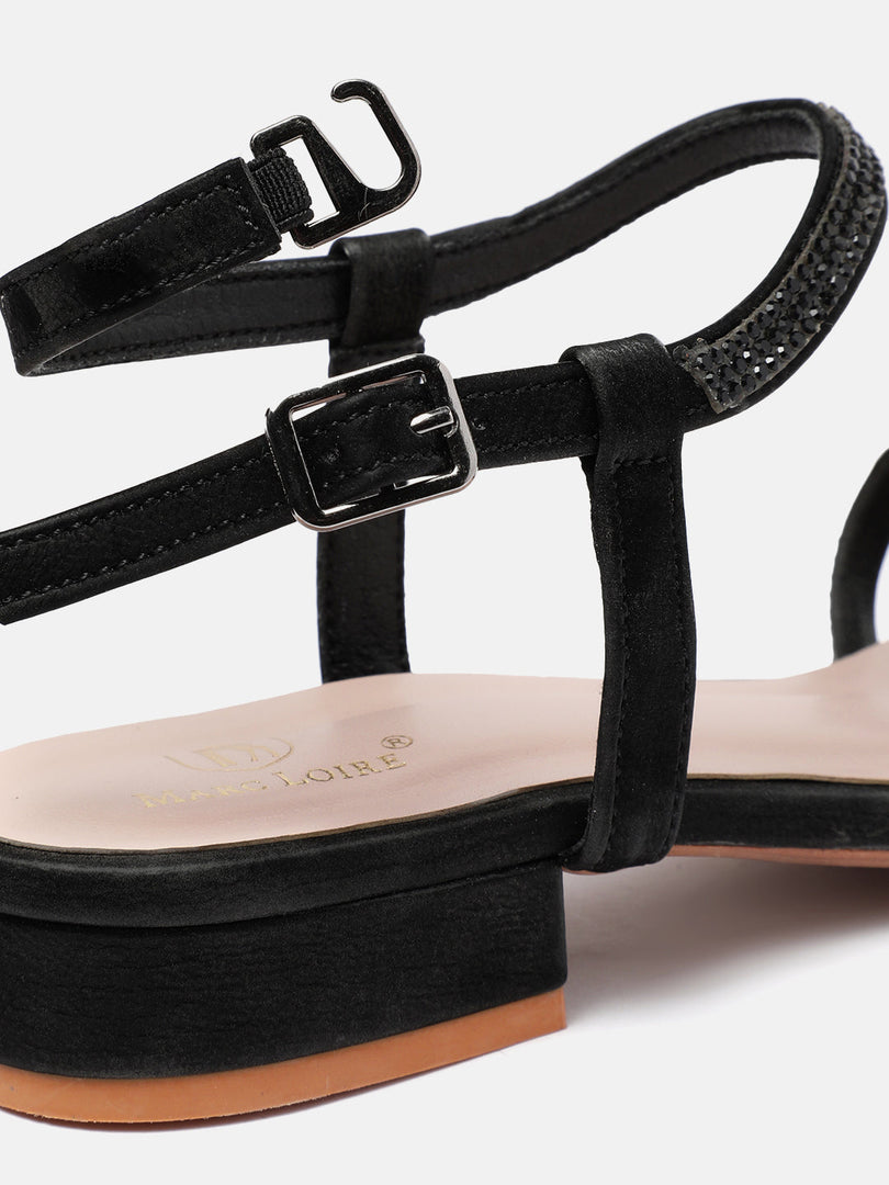 Marc Loire Embellished Flat Fashion Sandals for Women