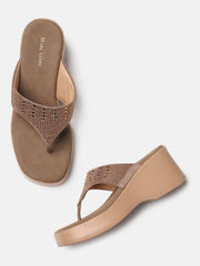 Marc Loire Womens Mouse Wedge Casual Heels