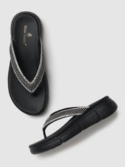 Marc Loire Womes Black Flatform Heels