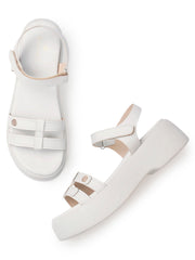 Marc Loire Womes Grey Casual Backstrap Fashion Sandals Heels