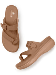 Marc Loire Womes Cheeku Casual Open Back Fashion Sandals Heels
