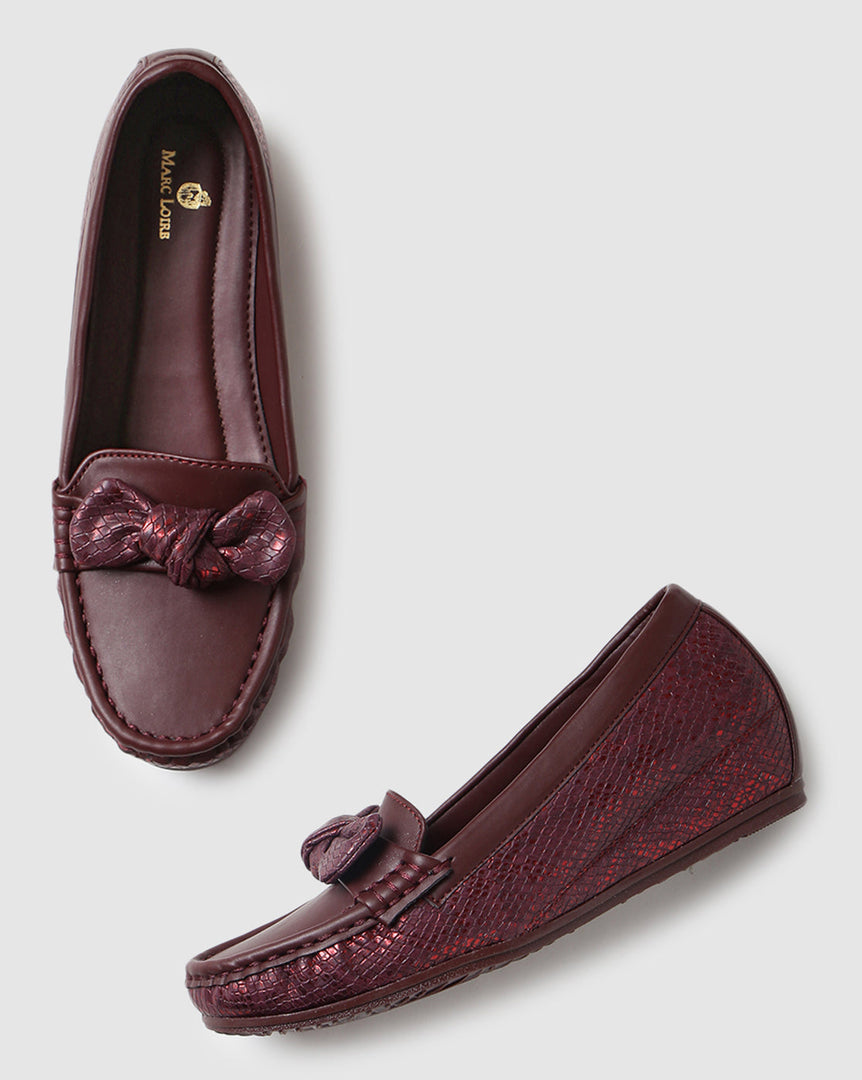 Marc Loire Women Comfortable Metallic Loafer Mules Wedges Casual & Formal Footwear