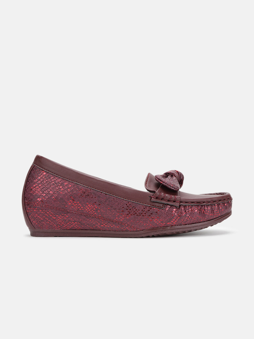 Embellished Wedge Heels (Loafers)