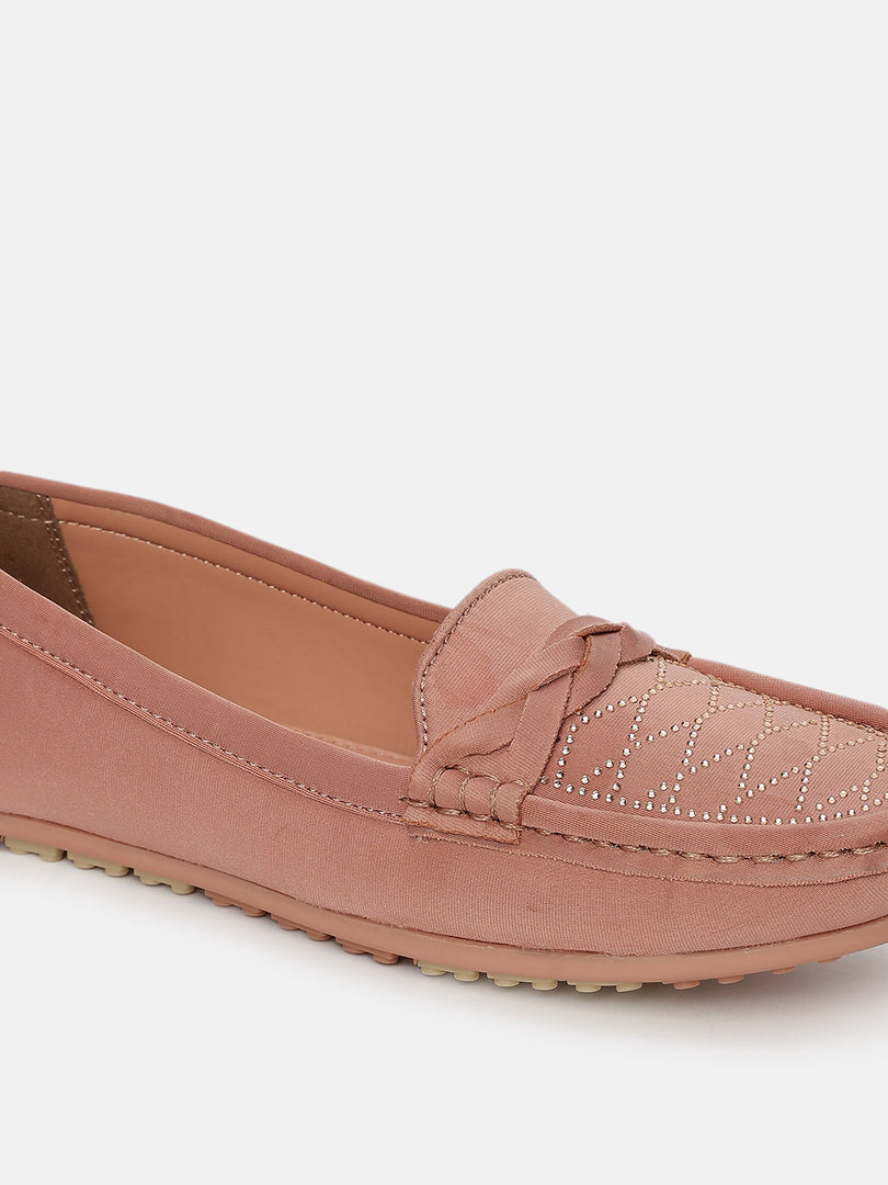 Marc Loire Womens Soft Comfortable Anti Slip Flat Loafers for Casual & Office Wear