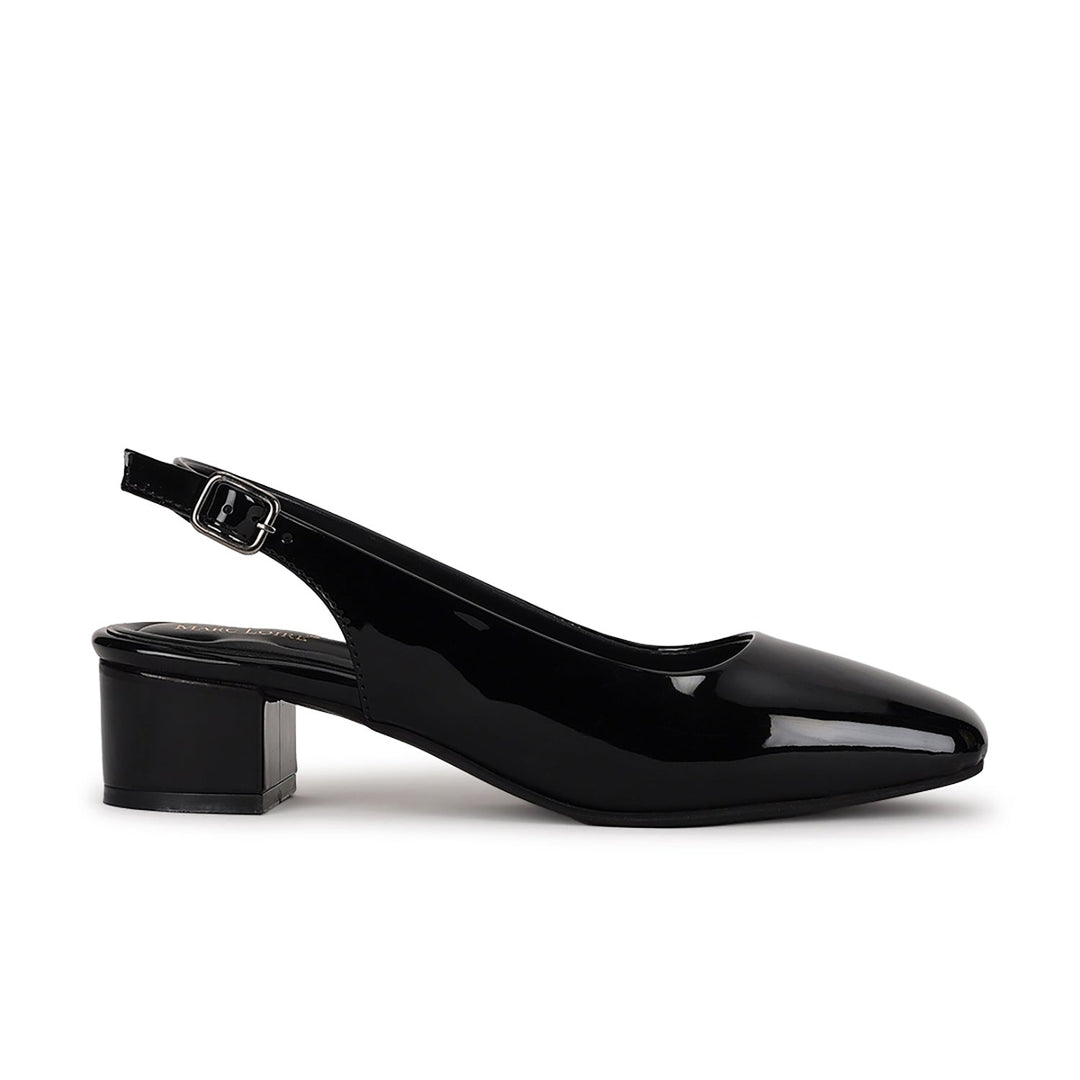 Marc Loire Women Black Solid Block Heels