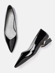 Marc Loire Women Black Solid Block Heels