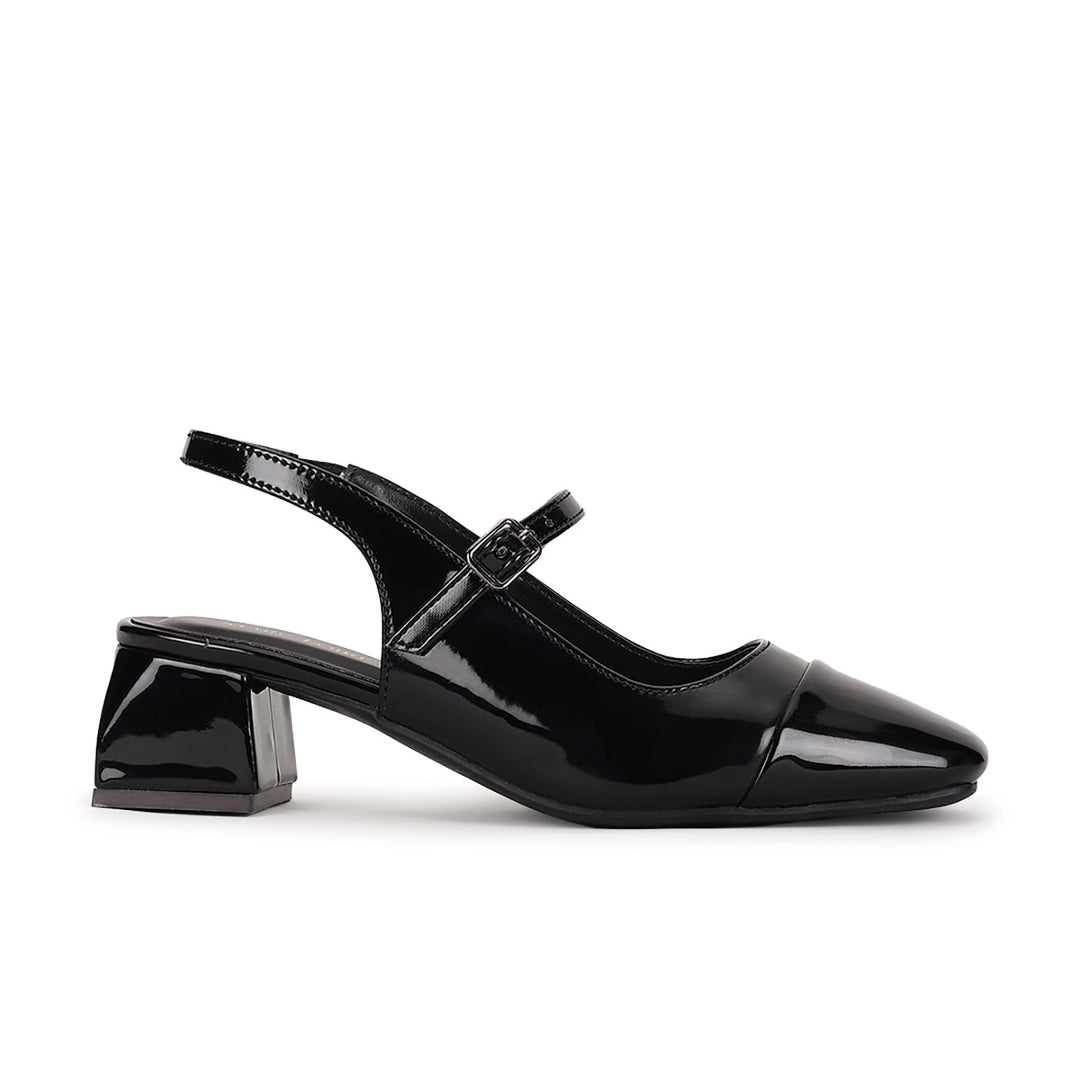 Marc Loire Women Black Solid Sandals Heels