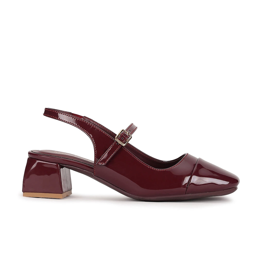 Marc Loire Women Cherry Solid Sandals Heels
