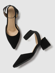 Marc Loire Women Black Solid Block Heels