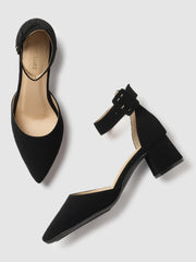 Marc Loire Women Black Solid Block Heels