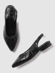 Marc Loire Women Black Solid Sandals Heels