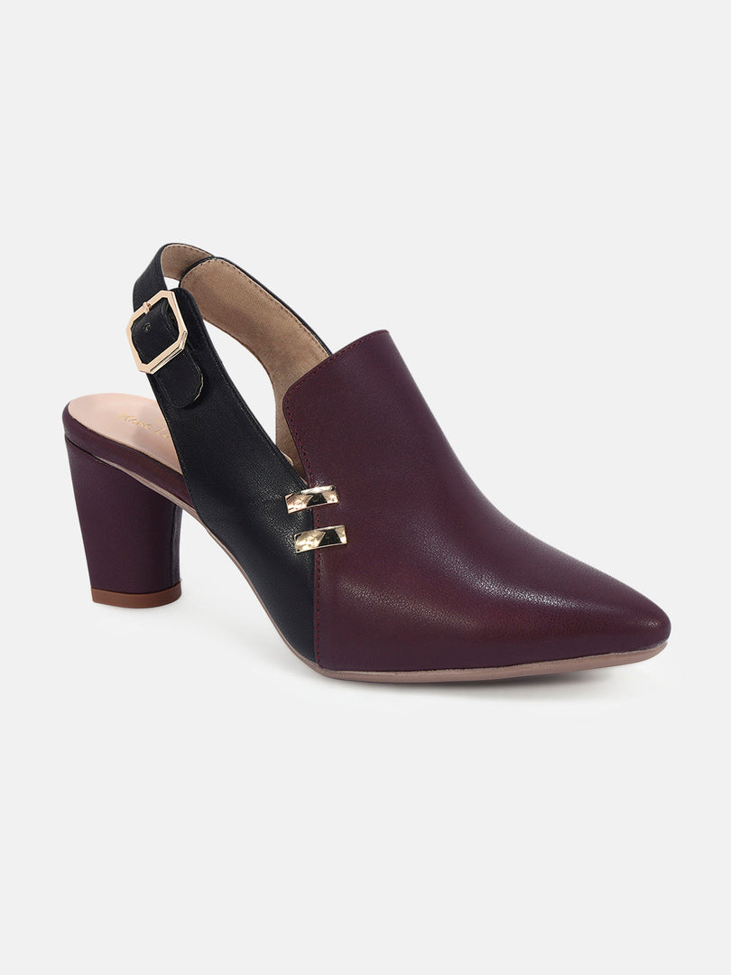 Marc Loire Womens Cherry Casual Block Sandals Heels