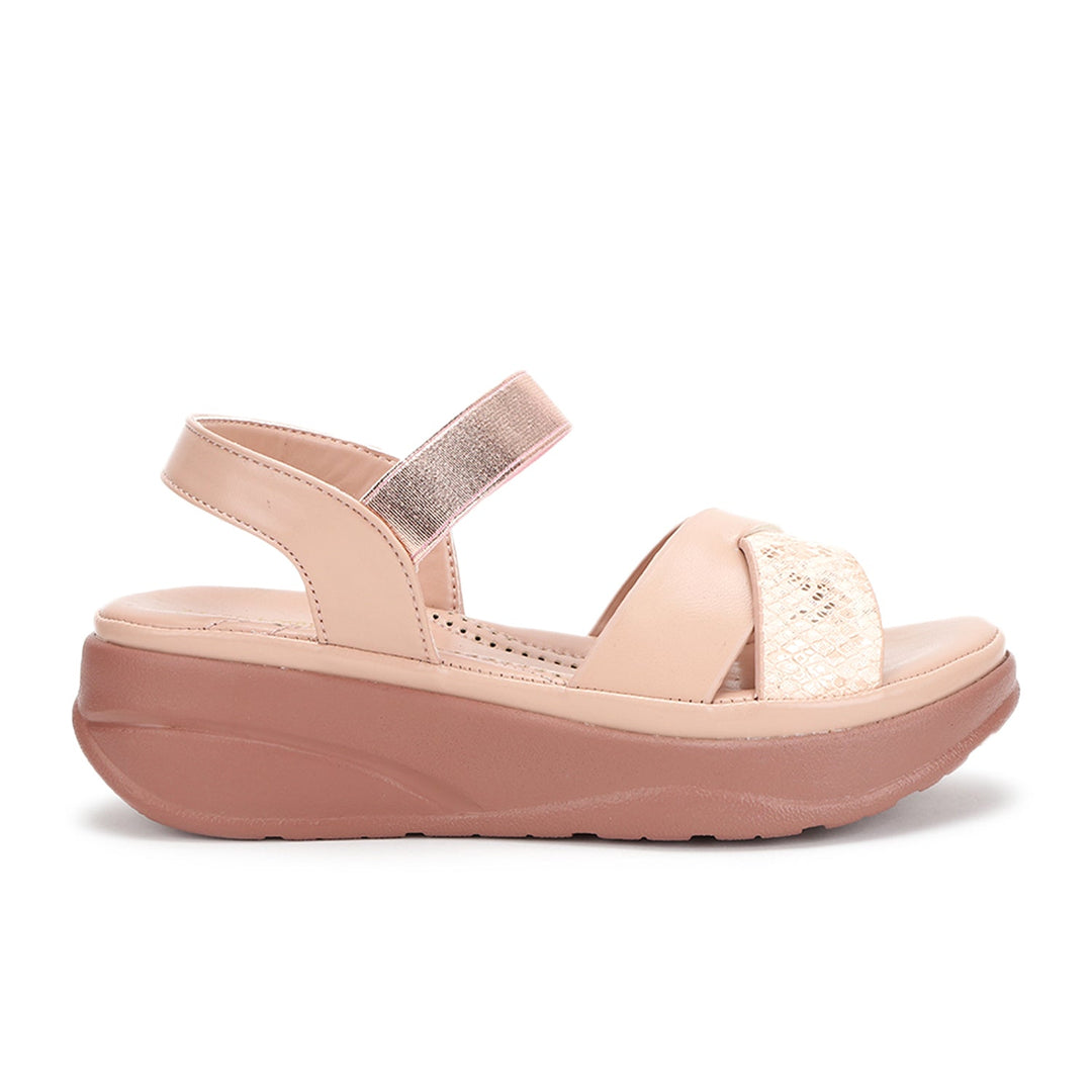 Marc Loire Women soft Comfortable Nude Solid Platform Heels