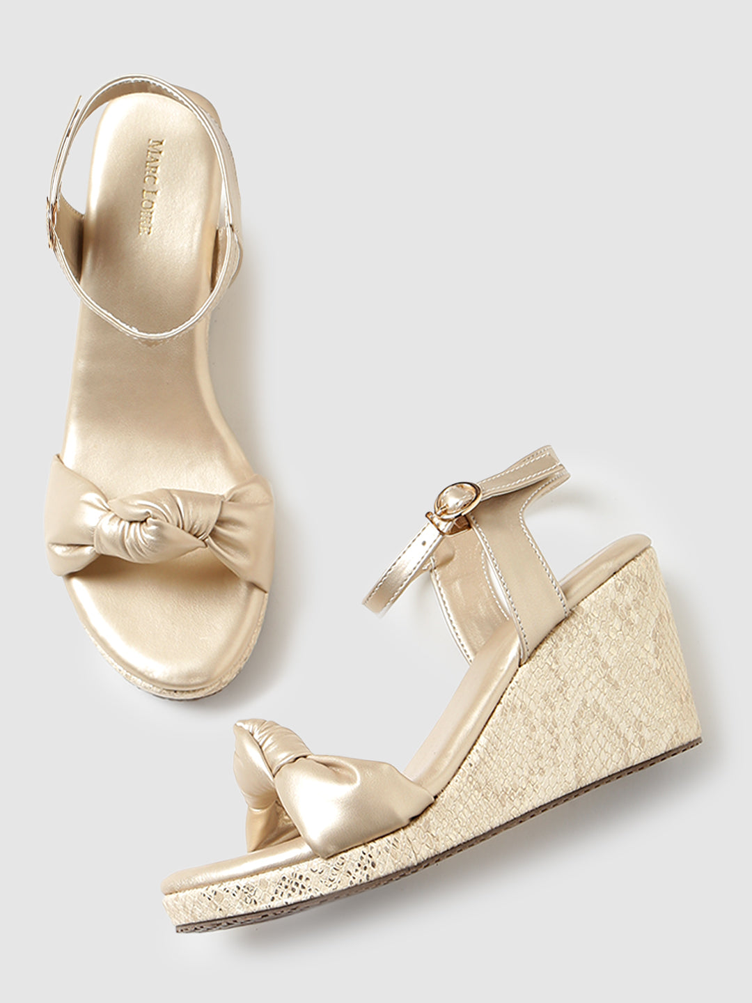 Aldo gold online wedges