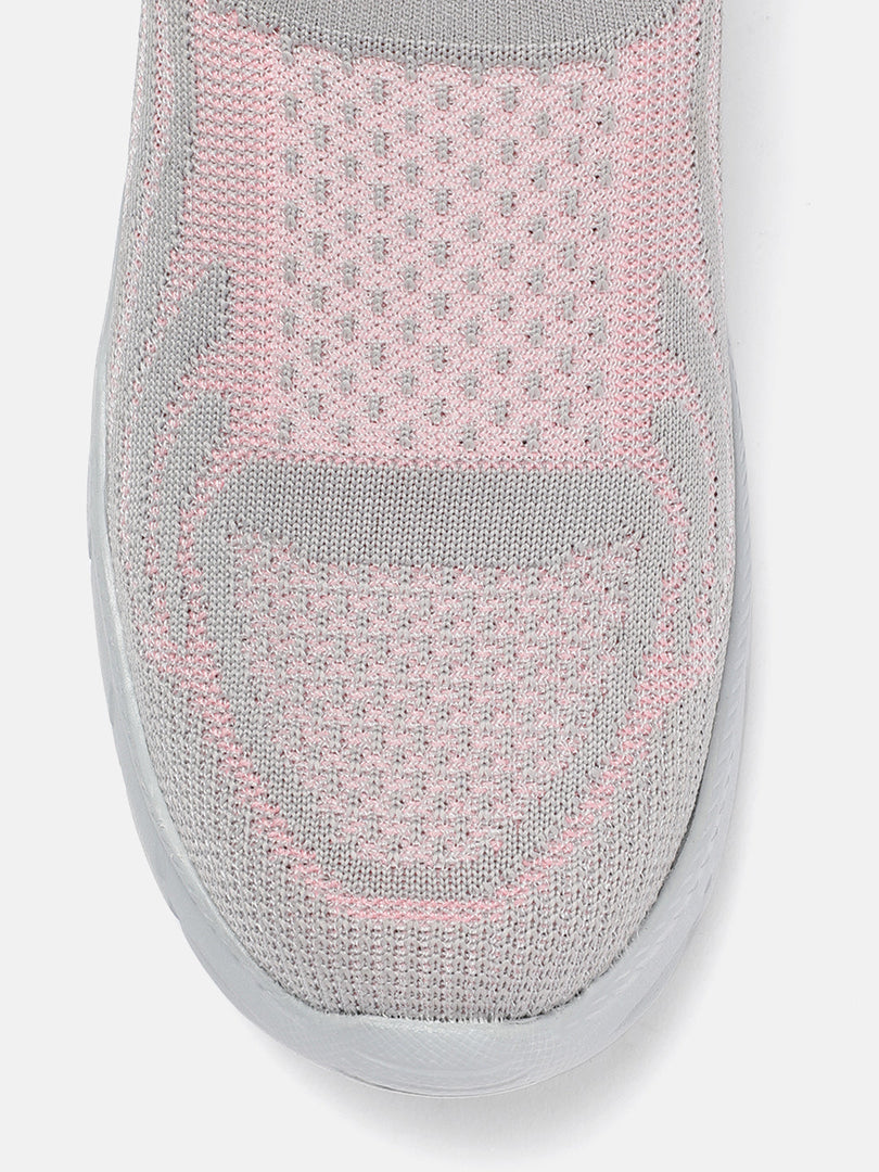 Marc Loire Women's Athleisure Knitted Active Wear Slip-On Sneaker Shoes