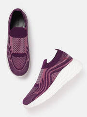 Marc Loire Women's Athleisure Knitted Active Wear Slip-On Sneaker Shoes