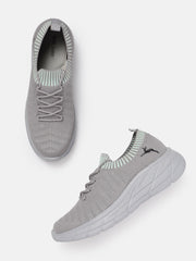 Marc Loire Women Green Woven Design Slip-On Casual Shoes