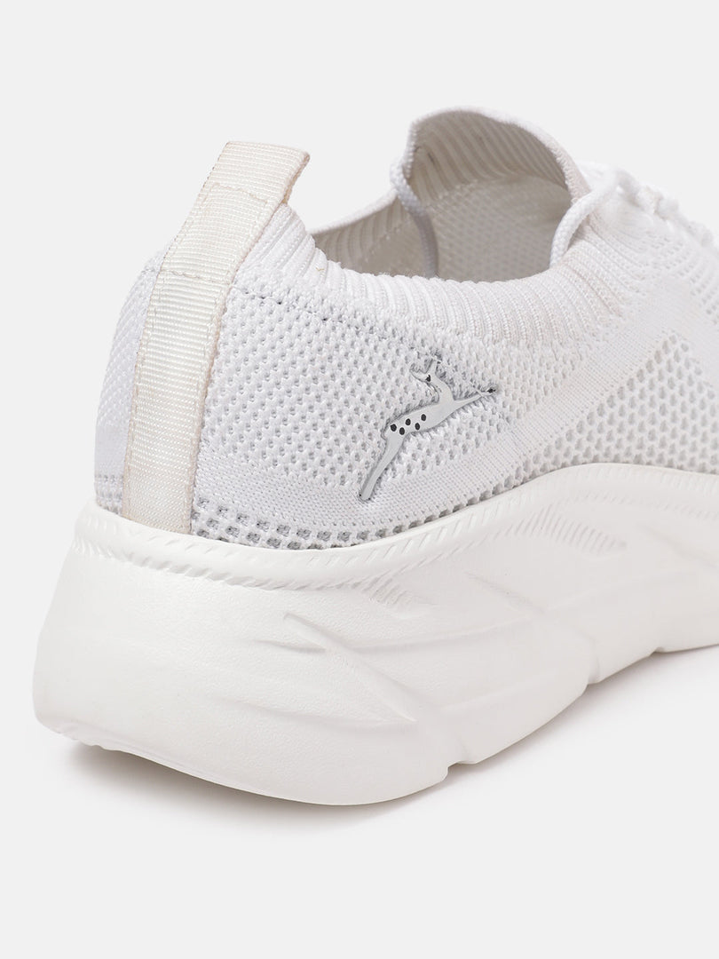 Marc Loire Women White Woven Design Slip-On Casual Shoes