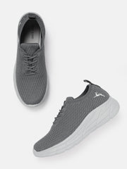 Marc Loire Women Dark Grey Woven Design Slip-On Casual Shoes