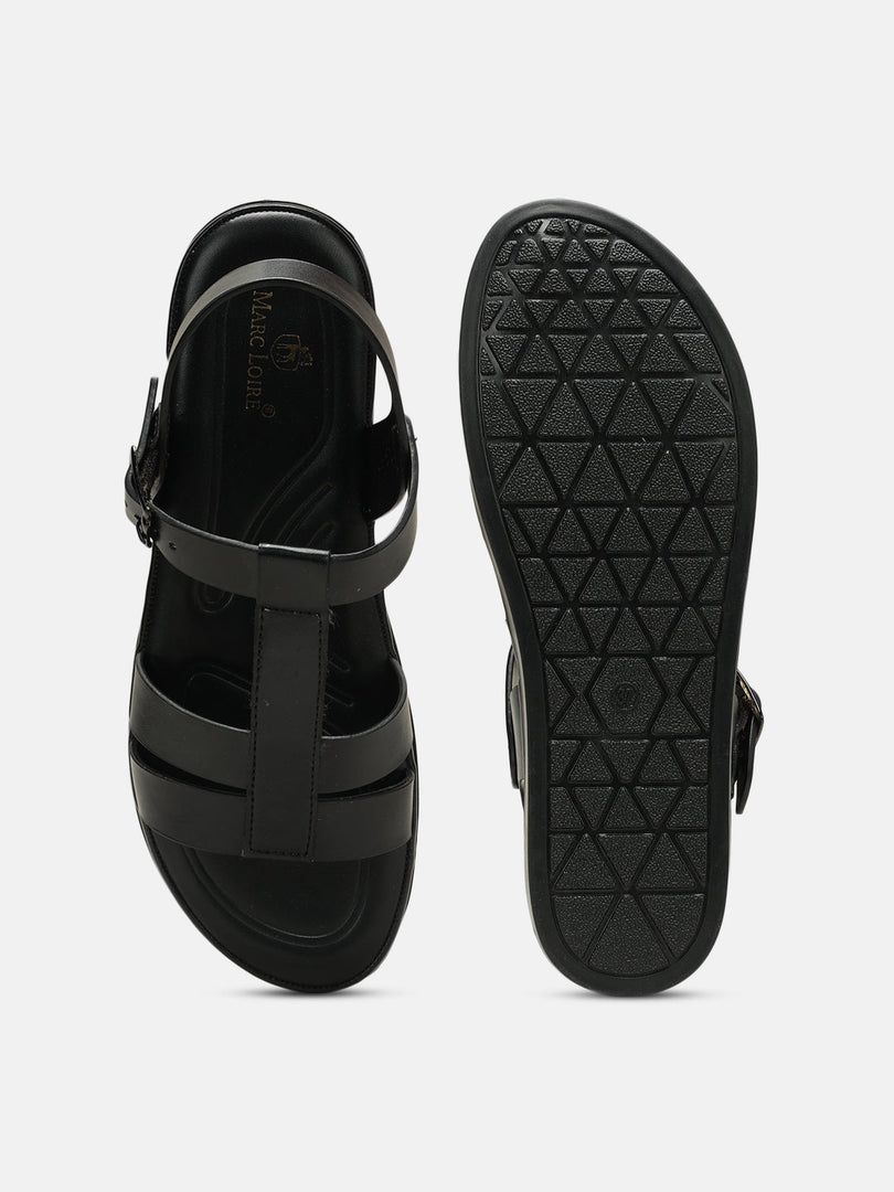 Marc Loire Women Black Solid Flats