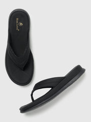 Marc Loire Women Black Solid Flats