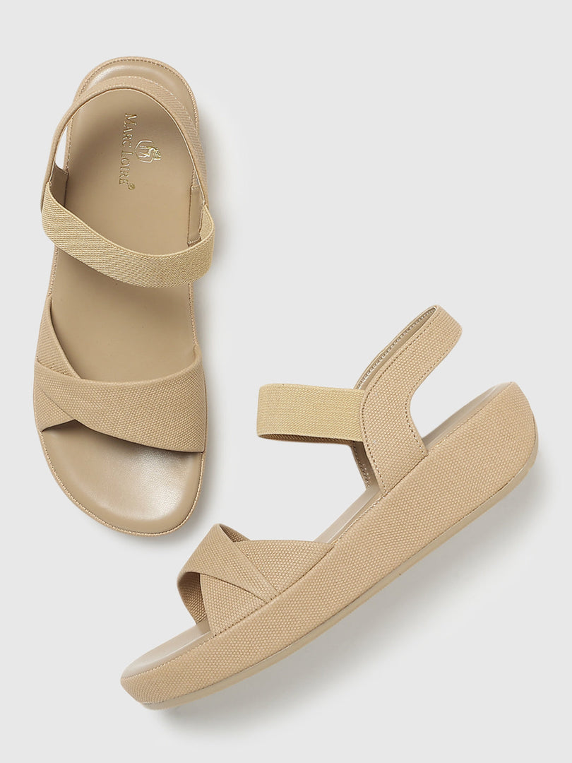 Marc Loire Women Cream Solid Flats