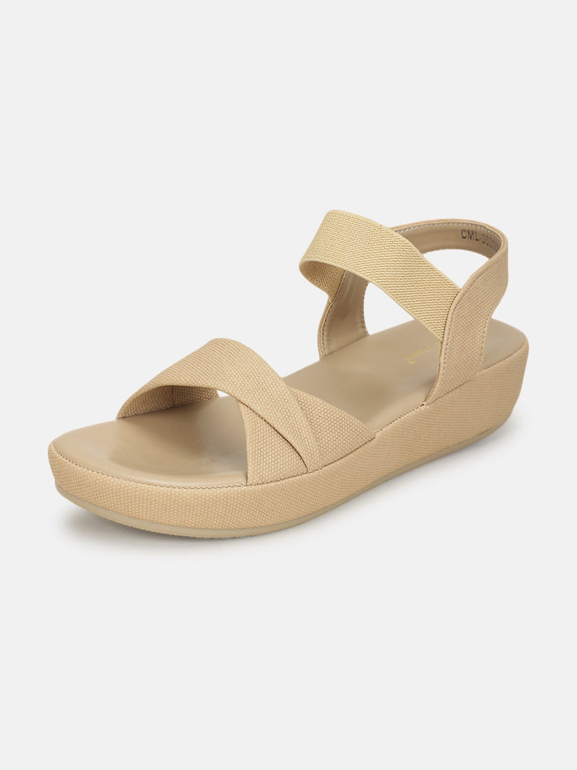 Marc Loire Women Cream Solid Flats