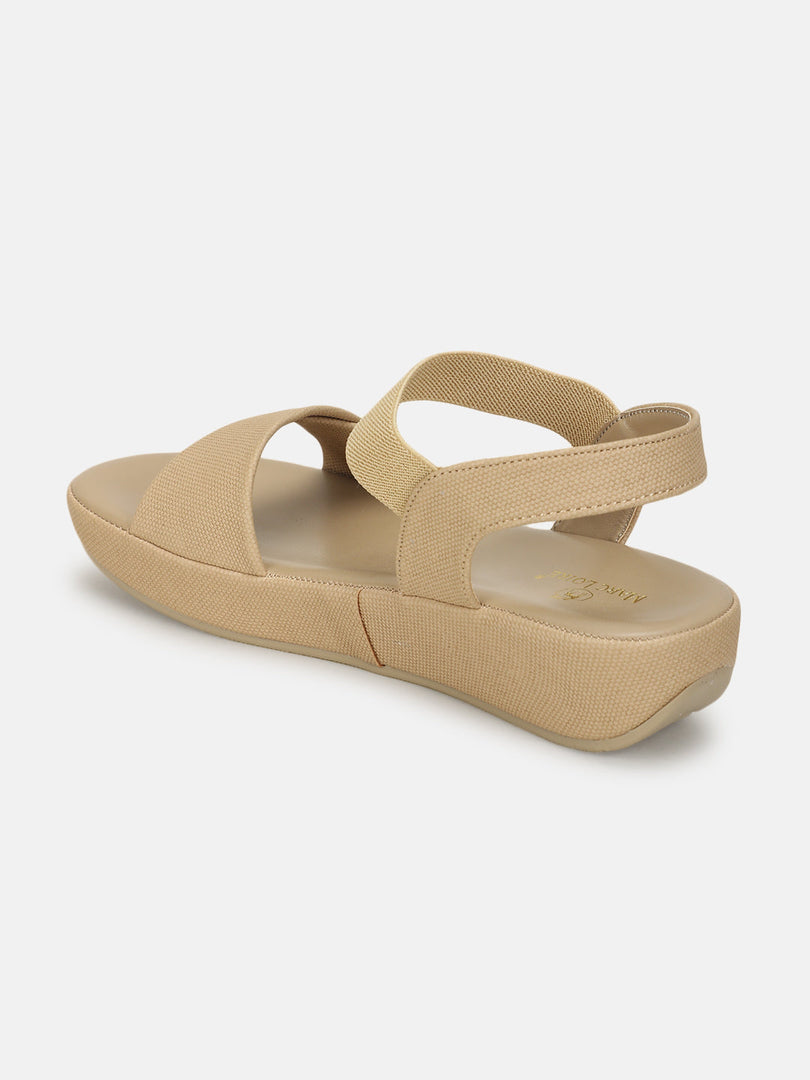 Marc Loire Women Cream Solid Flats