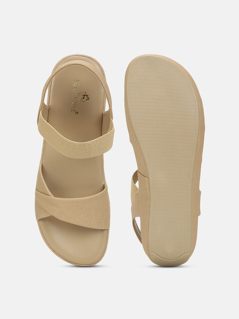 Marc Loire Women Cream Solid Flats