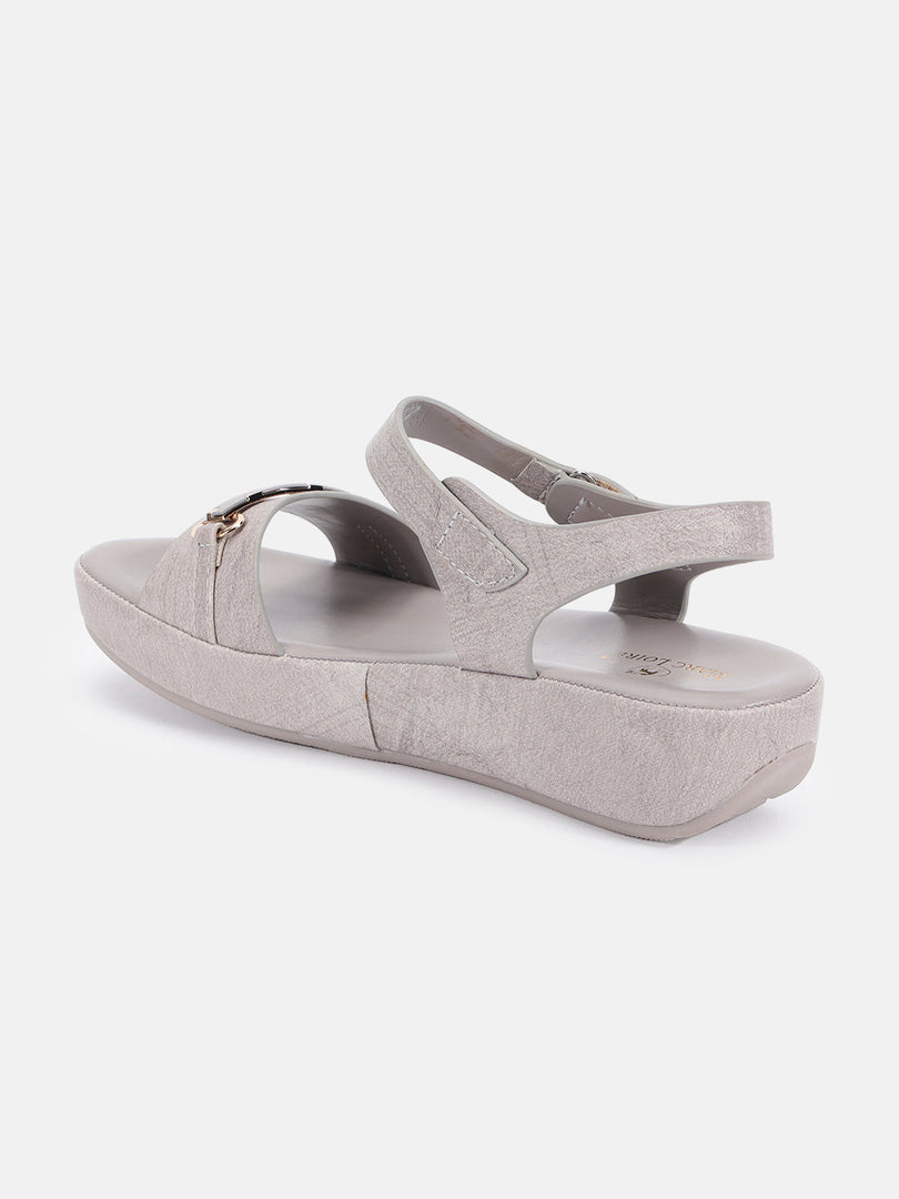 Marc Loire Womens Casual Open Toe Tpr Flats