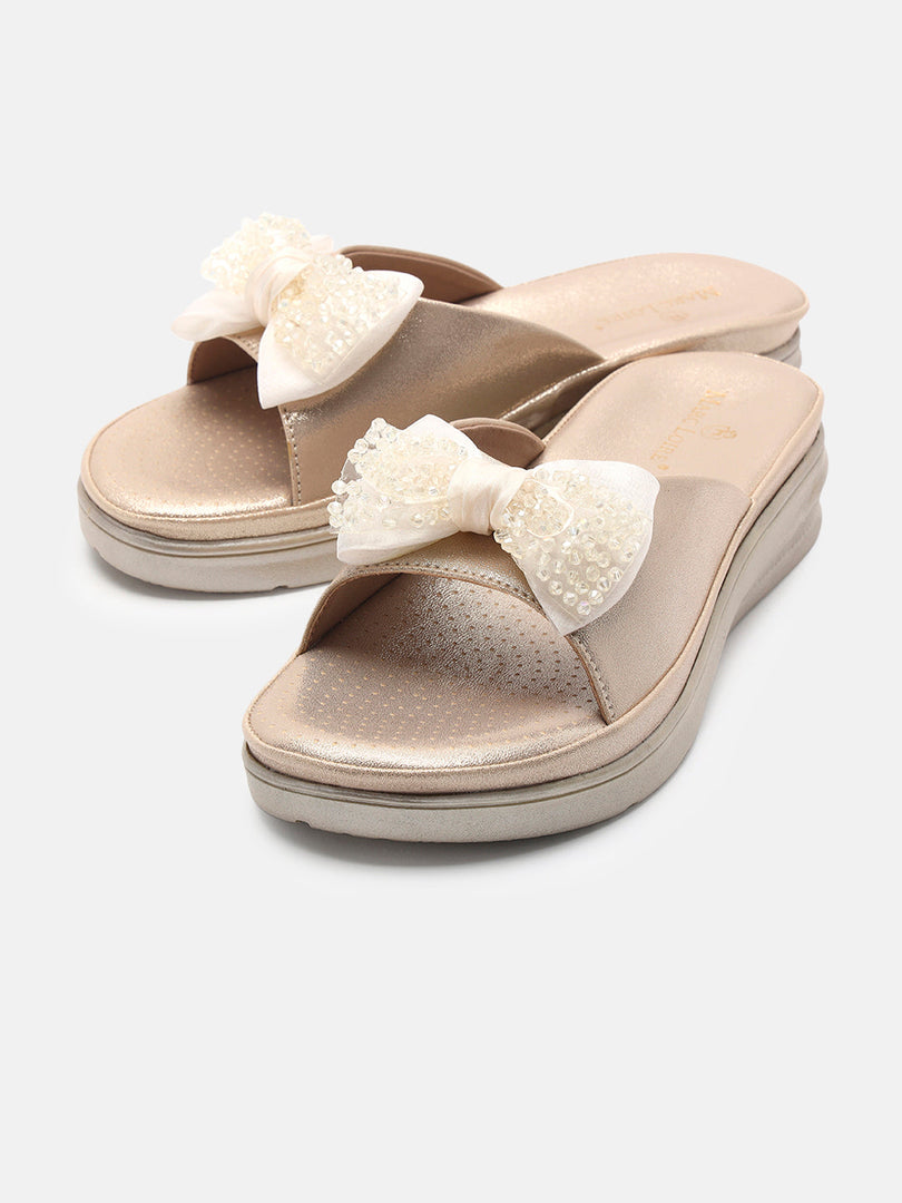 Marc Loire Womens Casual Open Toe Synthetic Flats