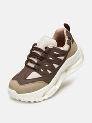 Marc Loire Women Brown PU Sneakers