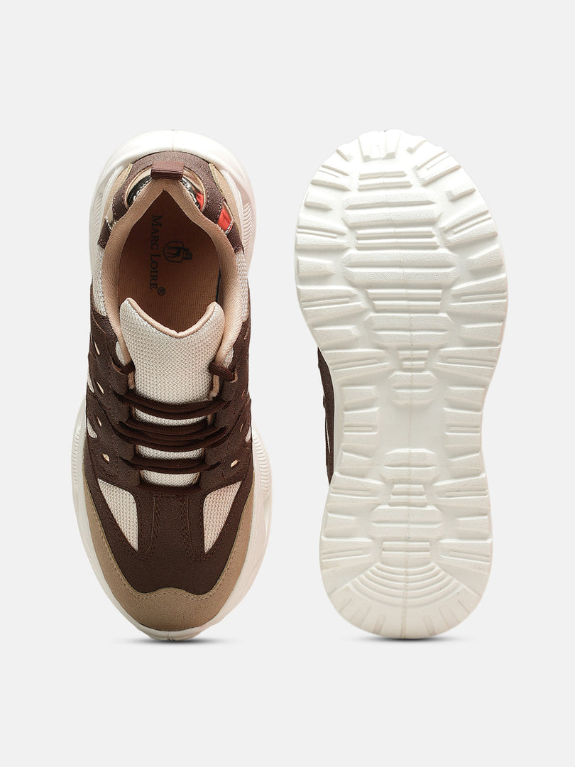 Marc Loire Women Brown PU Sneakers