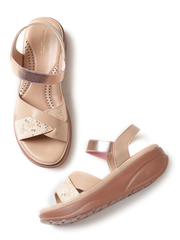 Marc Loire Women soft Comfortable Nude Solid Platform Heels