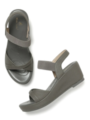 Marc Loire Women Grey Wedge Heels